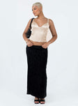 Eurodium Maxi Skirt Black