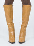 Mercury Boots Camel