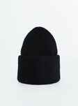 Lucano Beanie Black