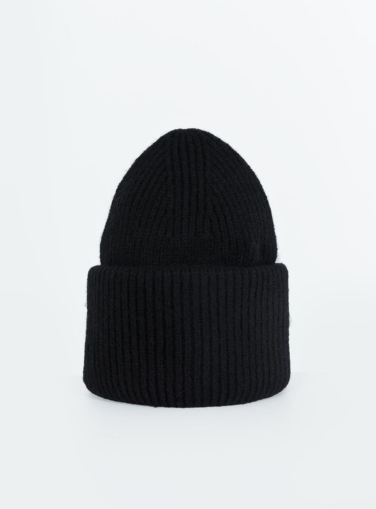 Lucano Beanie Black