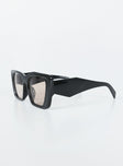 Zeile Sunglasses Black / Yellow