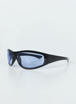 Mora Sunglasses Black / Blue