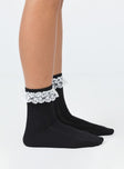 Ackie Socks Black