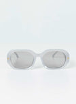 Sunglasses UV 400 Sunglasses Moulded nose bridge Grey tinted lenses