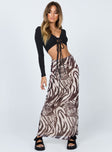 Harry Maxi Skirt Beige