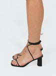 The Lena Heels Black