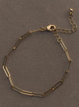 Karensa Gold Plated Bracelet