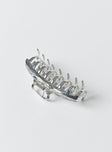 Outlier Hair Clip Silver