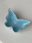 Butterfly Jewelry Dish Blue