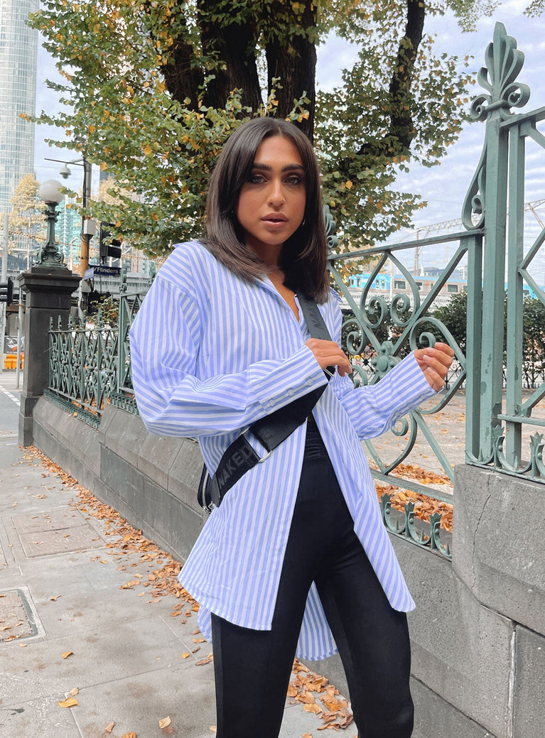 Boyfriend Shirt Blue