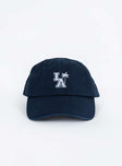 Dad cap Embroidered graphic Adjustable back