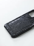 Emilio iPhone Case Black