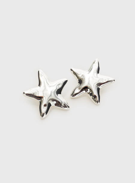 Pretty Lady Earrings Silver