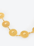 Gold-toned chain belt Lobster clasp fastening 