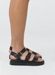 Harle Chunky Sandals Black