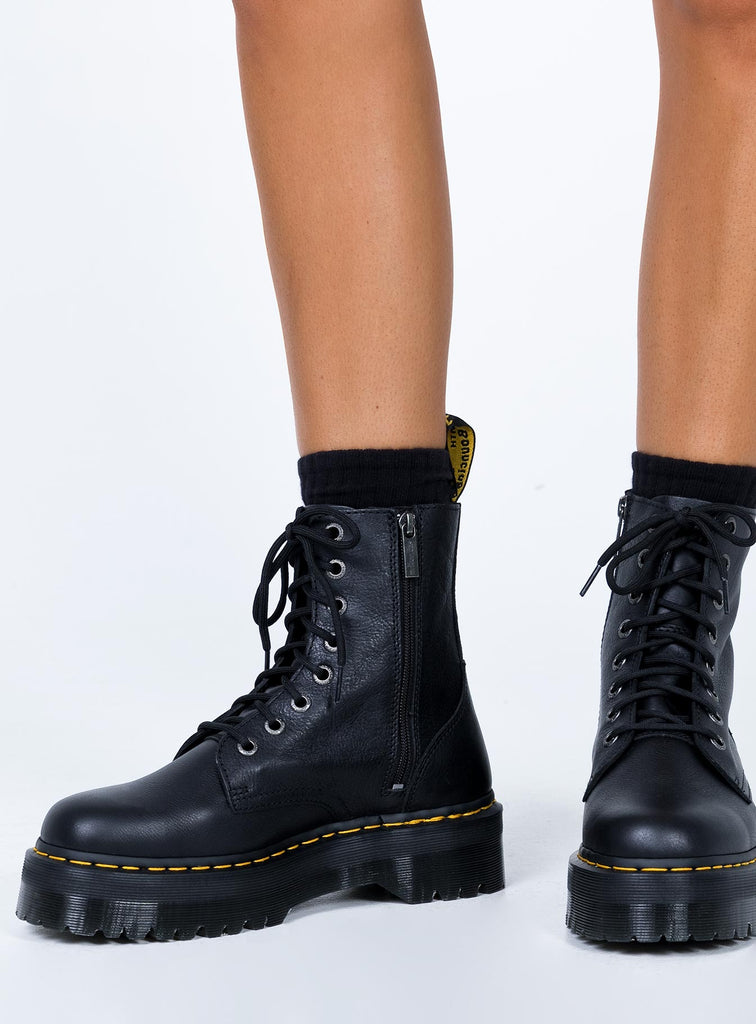 Dr. Martens Jadon 8 Eye Boot Black