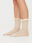 Thekla Frill Socks Yellow