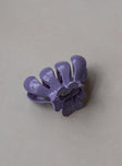 Peppercorn Hair Clip Purple