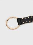 Belt Gold-toned hardware, adjustable length