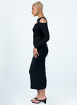 Cabrera Midi Dress Black