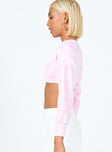 Love Galore Cropped Cardigan Pink