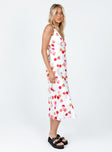 Nellie Maxi Dress White Floral