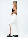 Maja Maxi Skirt White