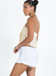 Daisy Shorts White Princess Polly mid-rise 