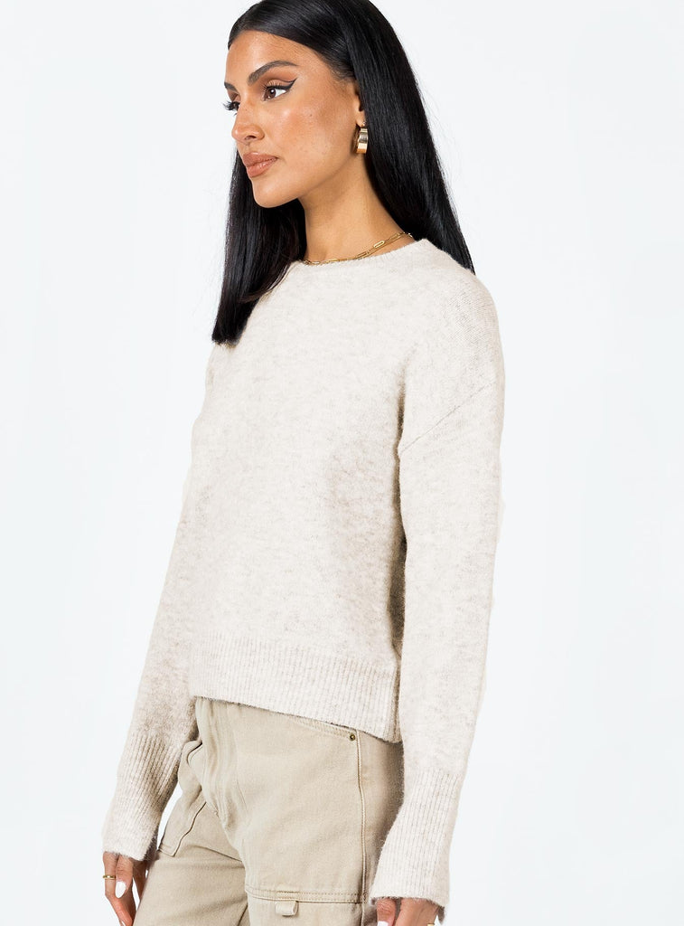 Rosa Knit Sweater Grey