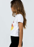 Costa Rica Tee White