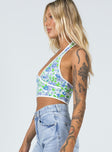 Hilson Top Blue / Green