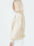 Malibu Athletics Sweatshirt Cream