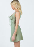 Kavey Mini Dress Sage