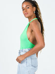 Kaylie Bodysuit Green