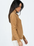 Richards Sweater Camel Princess Polly  regular 