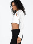 Bolero Knit material Cropped front Flared sleeve  Good stretch