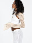 Bolero Crochet material Cropped front Flared sleeve  Good stretch