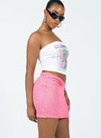 Berrima Mini Skirt Pink