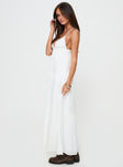 Nicoletta Maxi Dress White