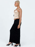 Eurodium Maxi Skirt Black