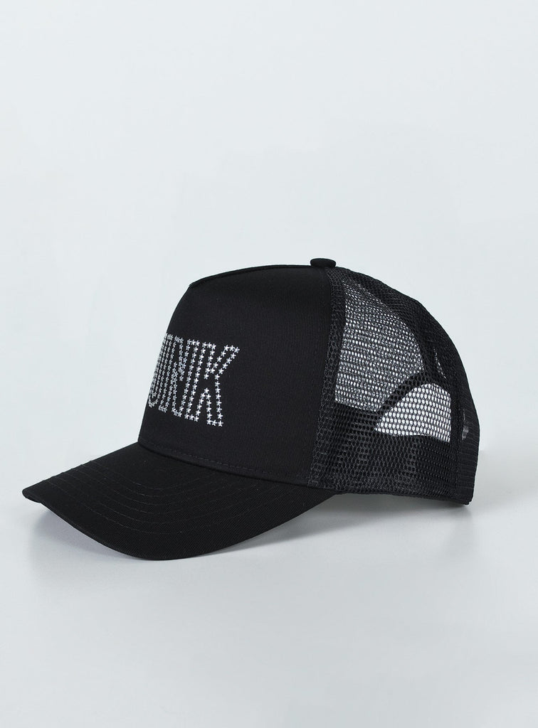 PUNK Trucker Hat Black