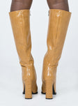 Mercury Boots Camel