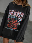 JGR & STN Backstage Sweatshirt Charcoal