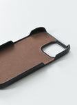 Emilio iPhone Case Black