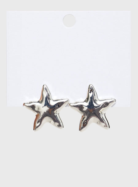 Pretty Lady Earrings Silver