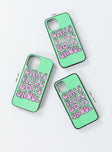 Girls Rule iPhone Case Multi