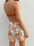 Paradise Sarong Orange Floral