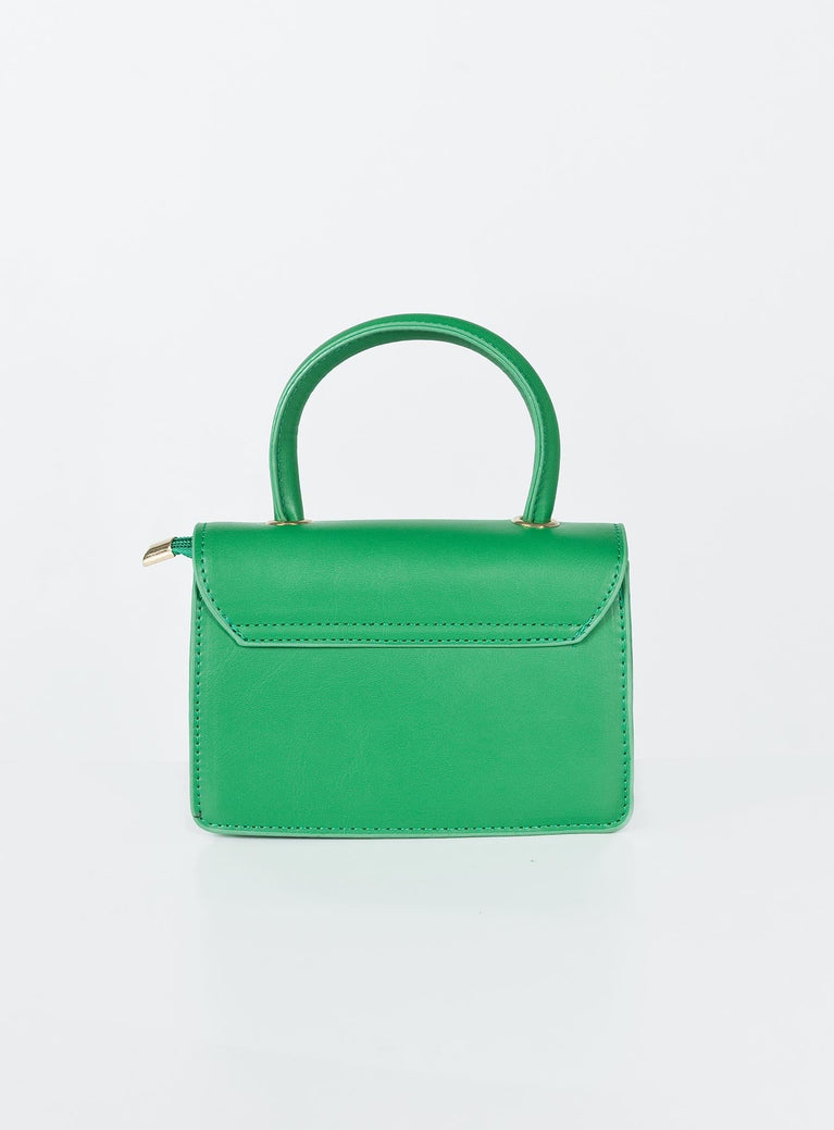 Sumi Top Handle Crossbody Bag Green