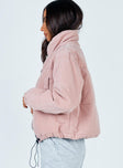 Polly Puffer Jacket Dusty Pink