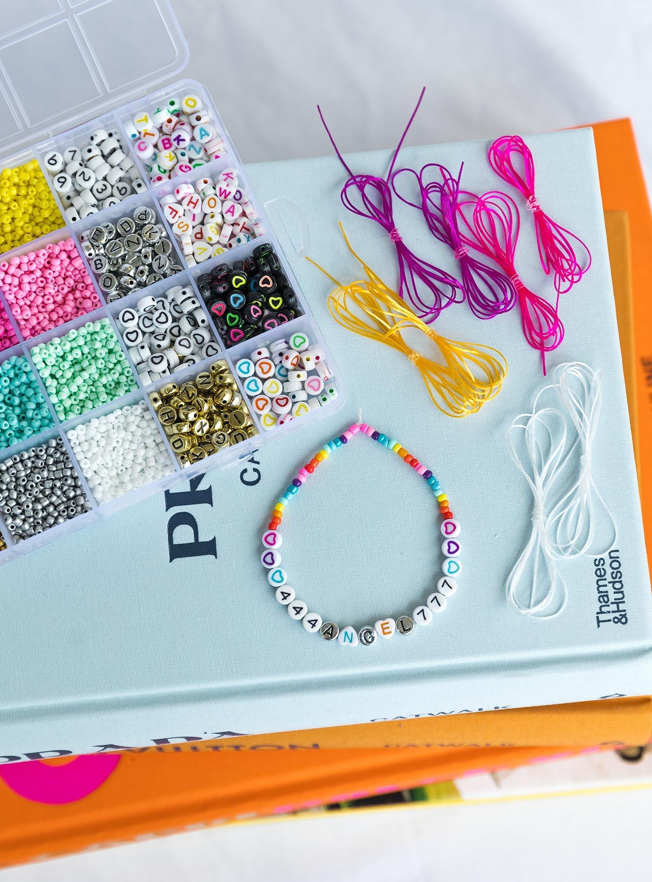 Personalized Gift for Kids DIY Stretchy Bracelet Craft Kit  Etsy